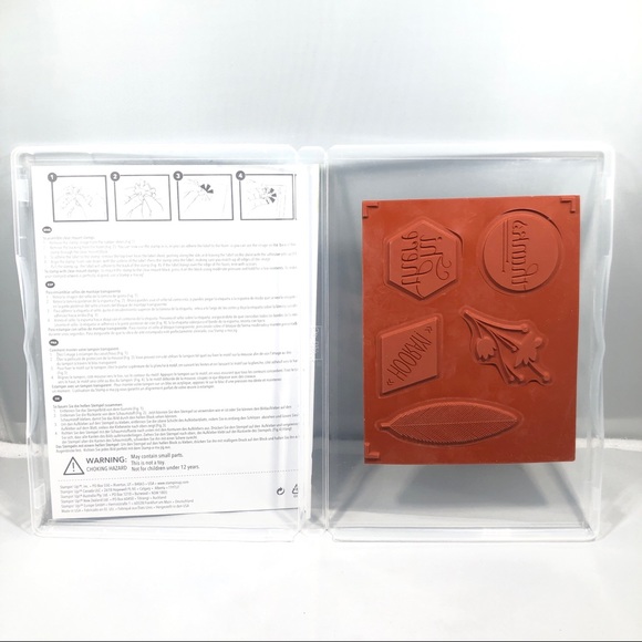 Stampin’ Up! A HAPPY HOORAY Stamps Set (5 stamps)  Item 134012 - Picture 2 of 4